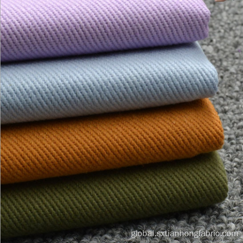 Recycled Yarn Drill Fabrics 100% Cotton Single Yarn Drill Fabrics 10×10/76×38 Manufactory